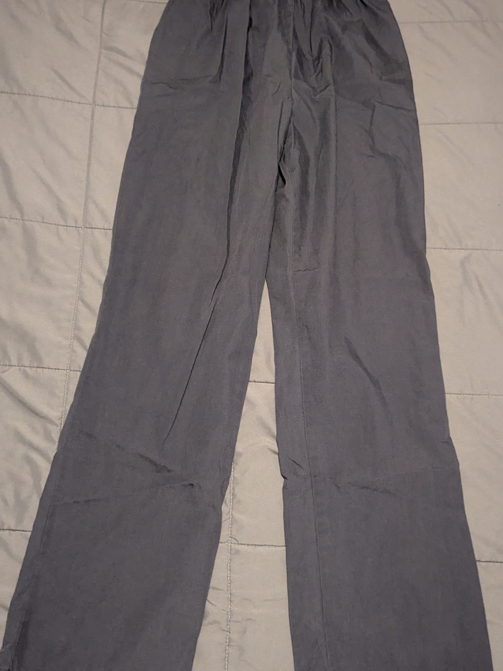 Cherokee Straight-Leg Pants in Charcoal